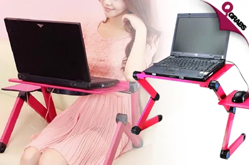 From QR89 Lounge Comfortably While you Work with a Foldable Laptop Table! (Up to QR298 Value)